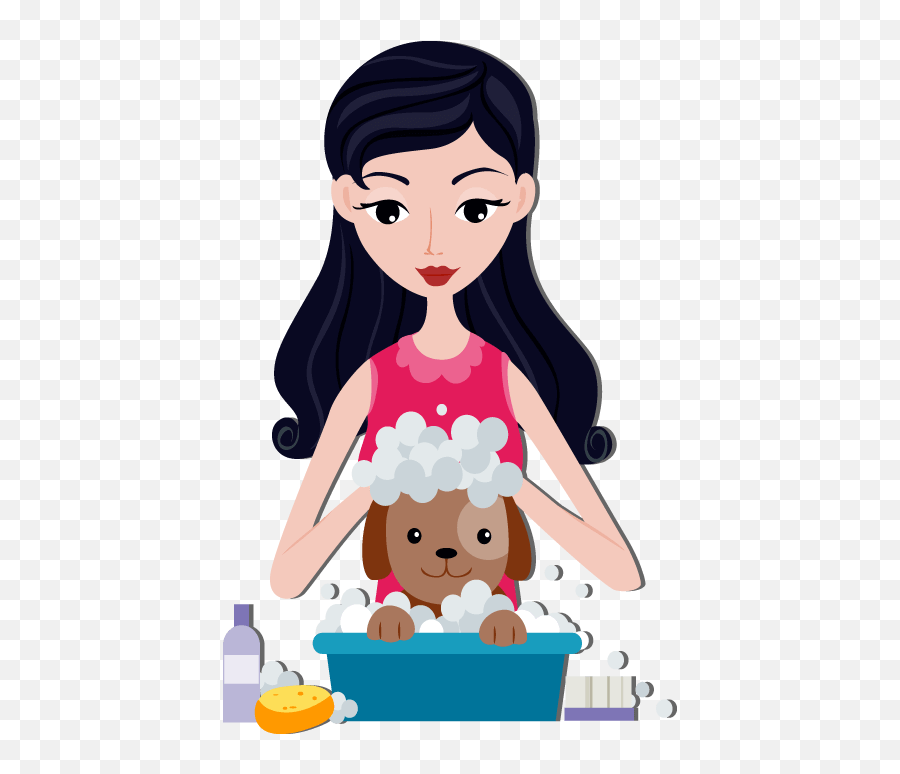 Guide To Dog Cleaning And Grooming Rspca Pet Insurance - Clipart Cleaning The Dog Emoji,Animated Emoticon Shaving Lather