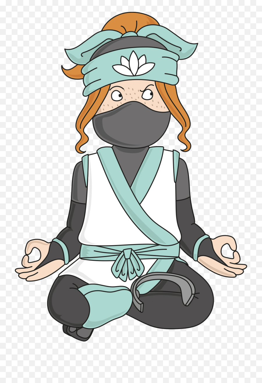 Yoga Ninja - Mental Health Heroes By Teacheru0027s Pet Sitting Emoji,Animated Character With Emotions For Youtube