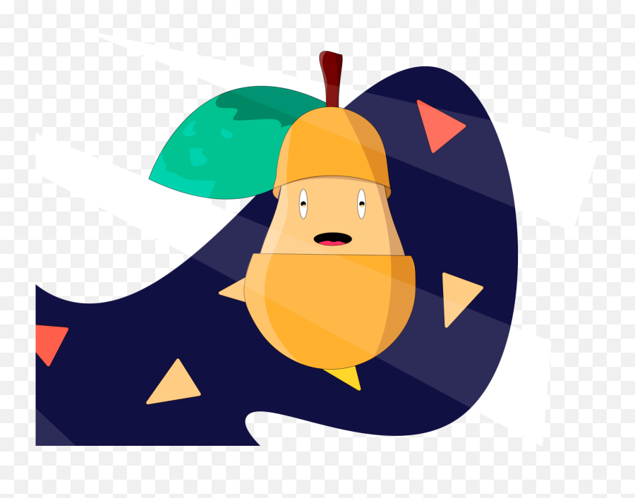 Fruits Pear By Anddesigne On Dribbble - Clip Art Emoji,Fruit Emoji
