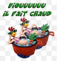 Gif Chaleur - Image Animée Gif Fait Trop Chaud Pour Travailler Emoji,Wouah Emoticon