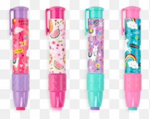 Comic Attack Clickit Erasers - Ooly Click It Erasers Emoji,Unicorn Emoji Mom Saying