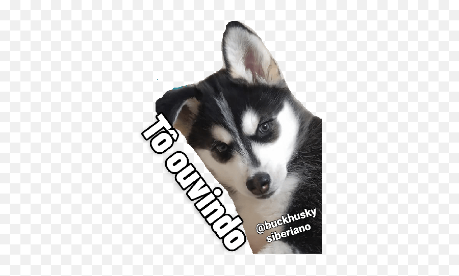 Buck Husky Emoji,Sled Emoji