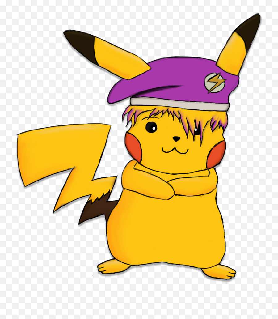 Pikachu Lightning Soldier Emoji - Clip Art,Lightning Emoji