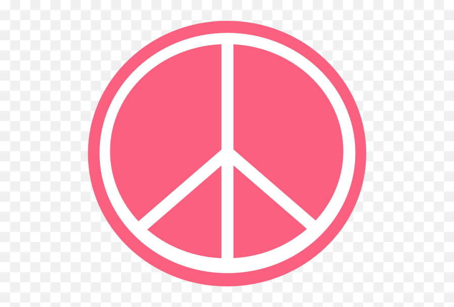 Download Brink Pink Peace Symbol - Black And Orange Peace Political Stability Industrial Revolution Emoji,Peace Symbol Emoji