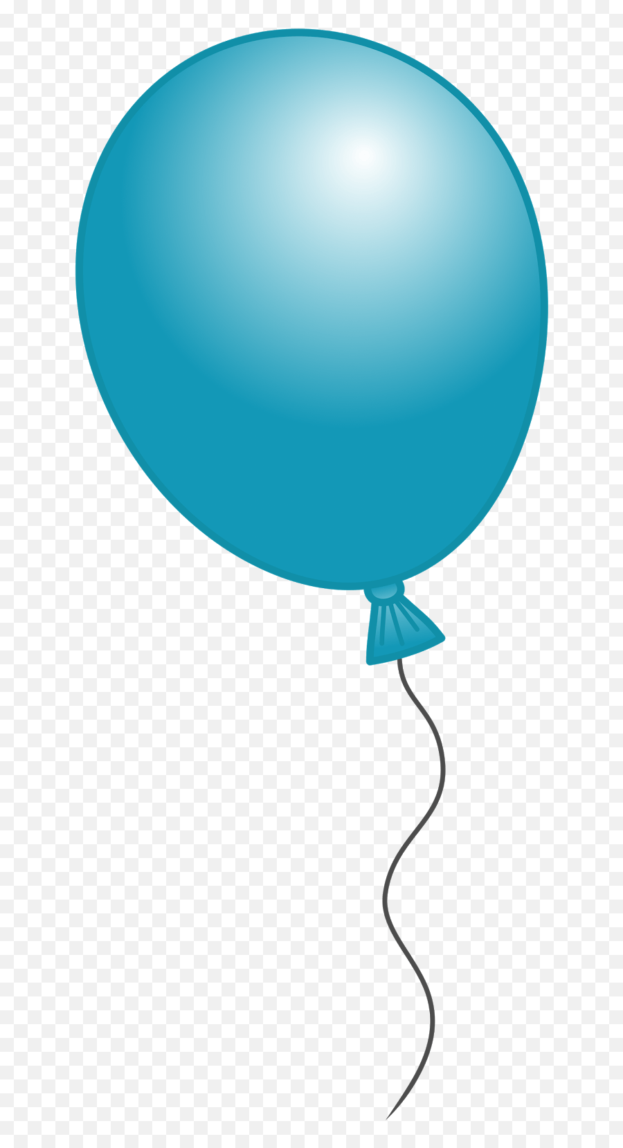 Clipart Balloons Teal Clipart Balloons Teal Transparent - Balloon Cartoon Transparent Background Emoji,Balloon Emoji