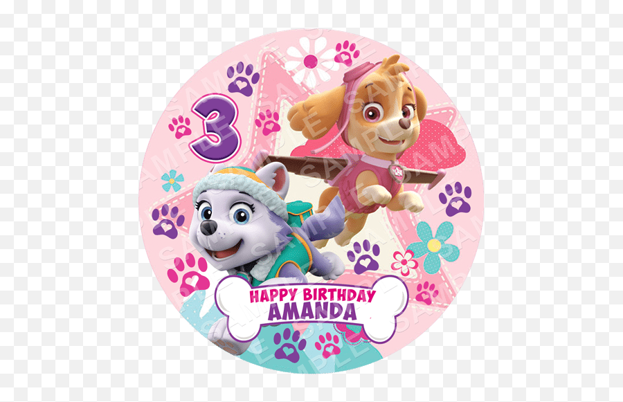 Paw Patrol - Happy Birthday Skye And Everest Emoji,Paw Patrol Emoji