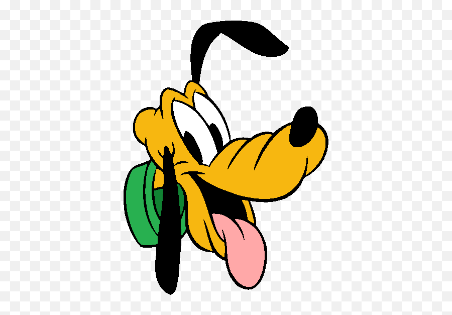 Free Pluto Head Silhouette Download Free Clip Art Free - Mickey Mouse Pluto Head Emoji,Mickey Mouse Emoticon Text