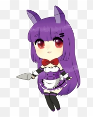 Mangle Fox On Scratch Anime Girl Oc Maker - Cloudygif Girl Bonnie Emoji,Mangle Emoji