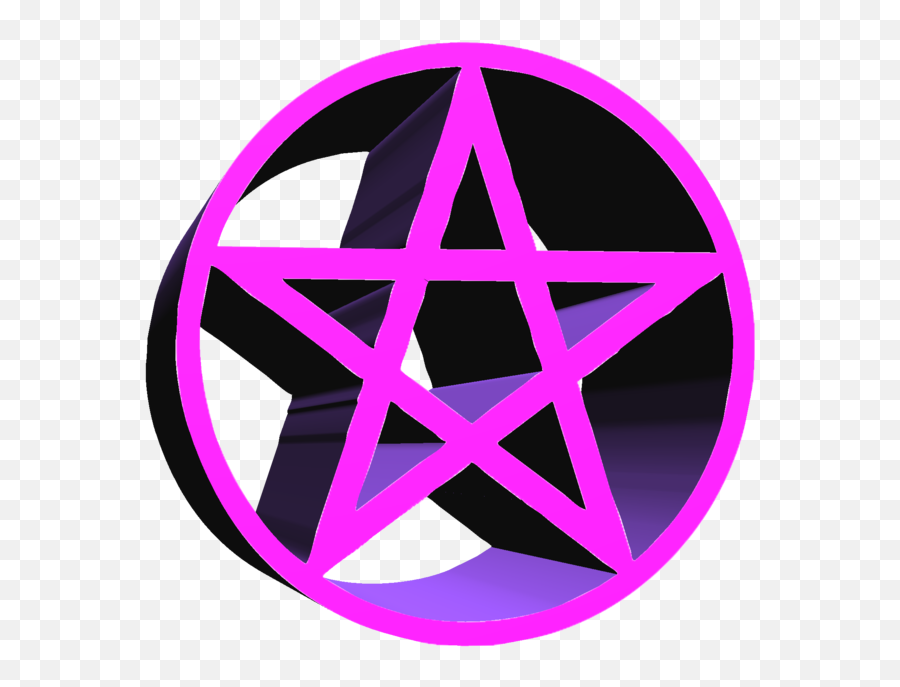 Pentagrama 666 Satan Sticker - Logos Aesthetic Emoji,Emoji Pentagrama