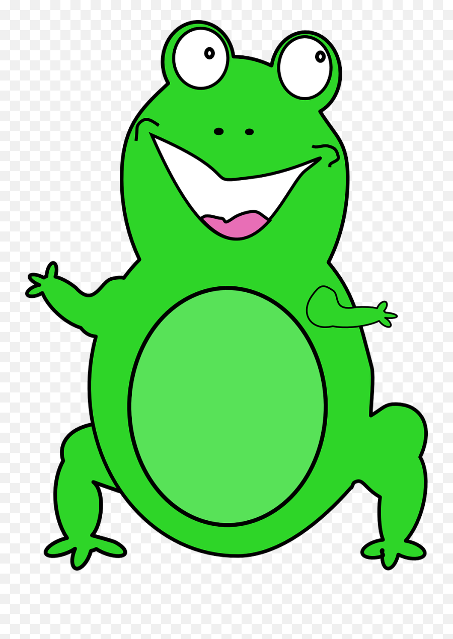 Free Cute Frog Clip Art Danasrij Top - Clipartix Animated Frog Emoji,Frog Emoji Hat