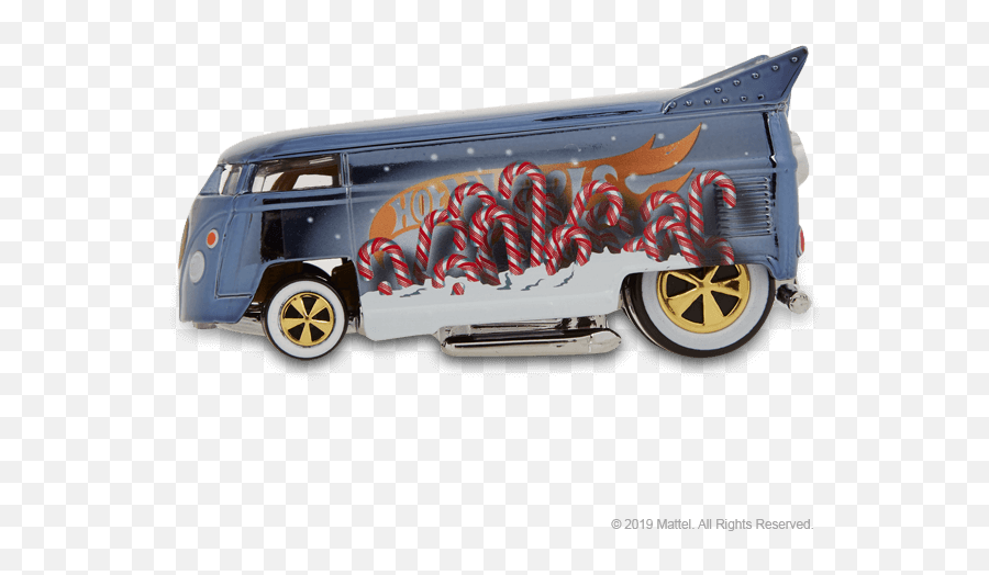 Rlc Exclusive Holiday Volkswagen Drag - Hotwheels Drag Bus Holiday Emoji,Missed The Bus Emoji