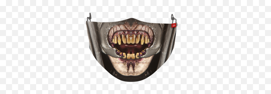 Po U2013 Smiley Face Masks - Scary Emoji,Fang Emoticon