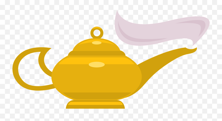 Genie Lamp Clipart Free Download Transparent Png Creazilla - Lid Emoji,Teapot Emoji