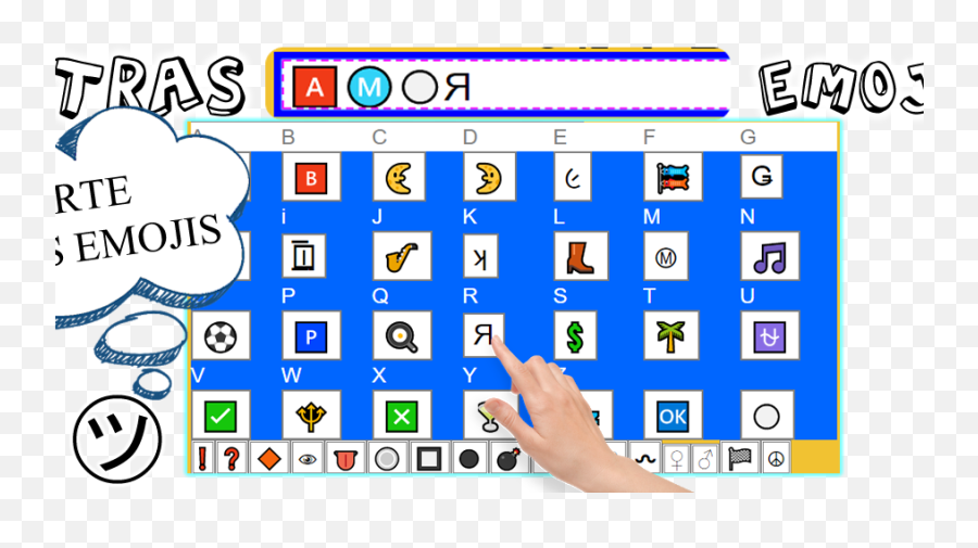 Emoji Alphabet Diferentes Text Generator - Lina Latini,Emoticons De Xingamento