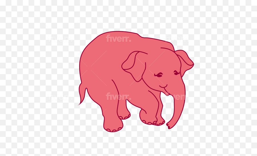 Design Unique Emojis Caricatures And Cartoons - Animal Figure,Elephant Emoji