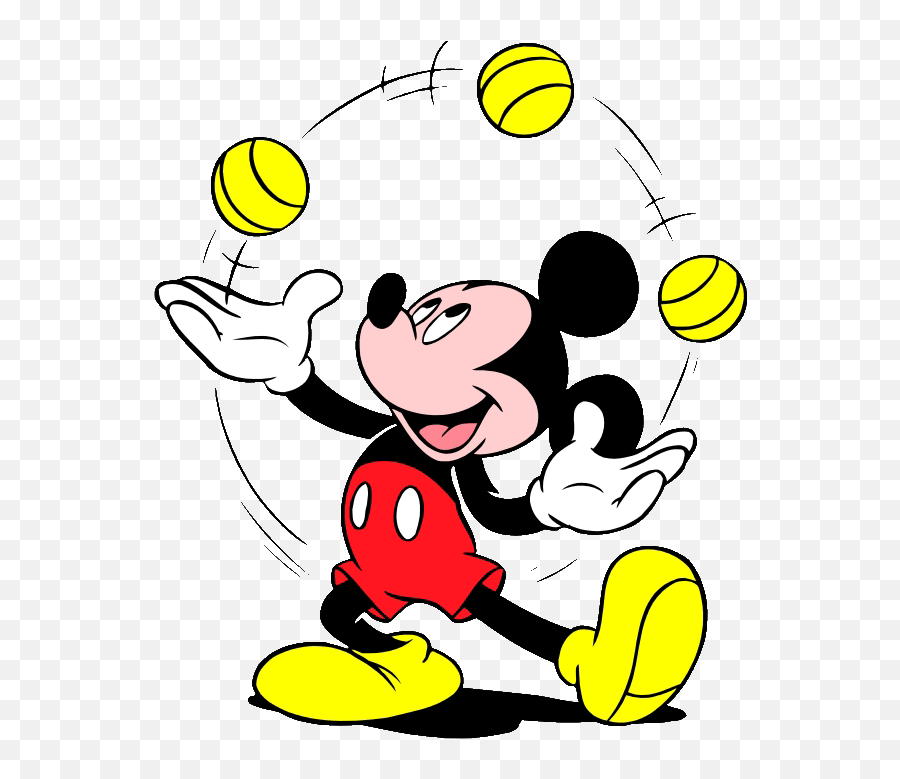 Mickey Mouse Mickey Mickey Mouse Clipart - Mickey Mouse Throwing Ball Emoji,Fantage Emotions