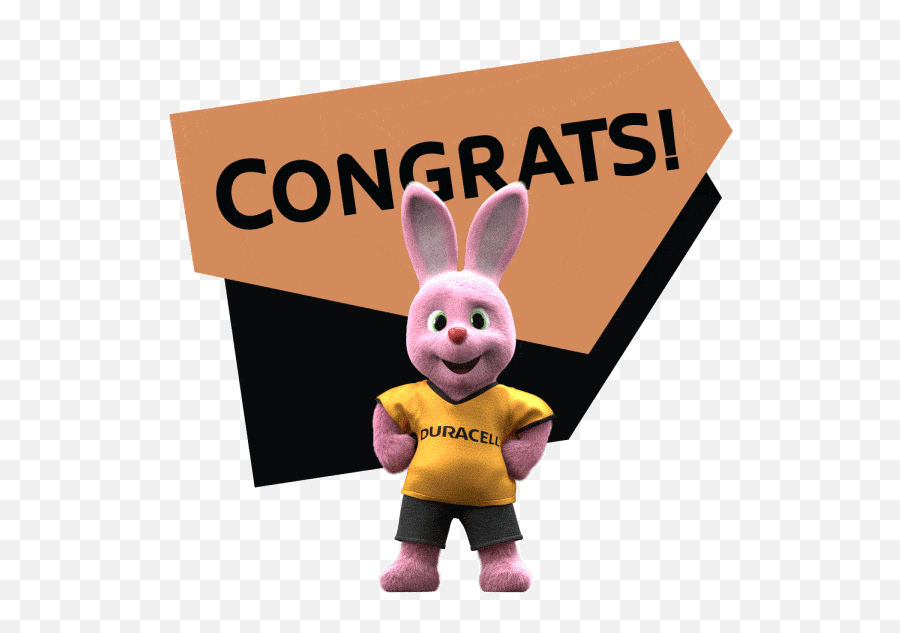 Duracell Bunny Digital Messaging - Duracell Bunny Battery Logo Emoji,Hopping Rabbit Emoticon Gif