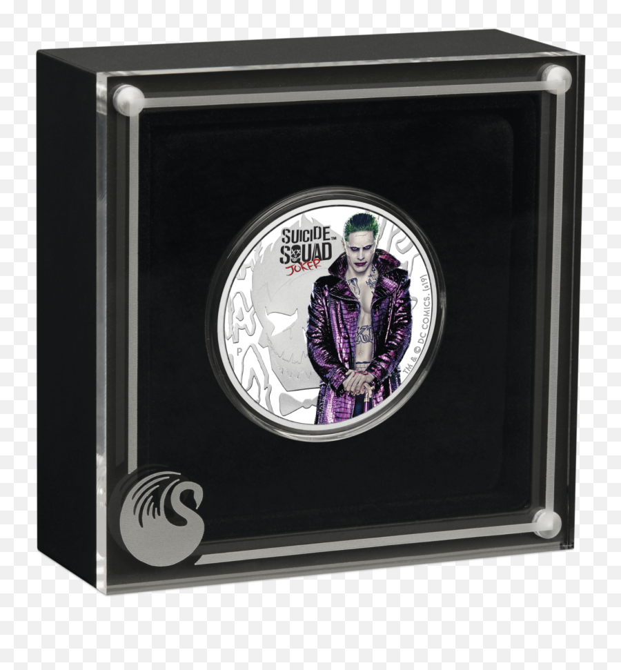 2019 Suicide Squad U2013 Joker 1 1oz 9999 Silver Proof - Silver Emoji,Suicide Squad Emoji