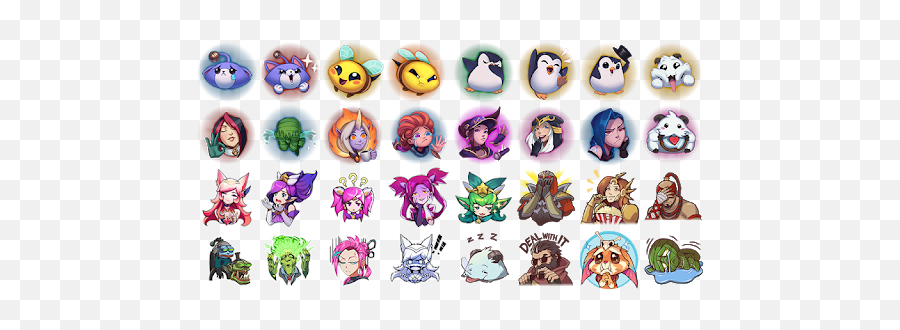 Download Complete League Sticker - League Of Legends Ingame Sticker Emoji,League Of Legends Star Guardian Emoji