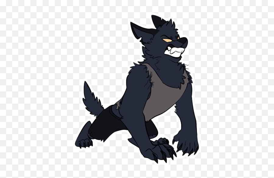 Furry Telegram Stickers - Werewolf Emoji,Emoticons Chastity