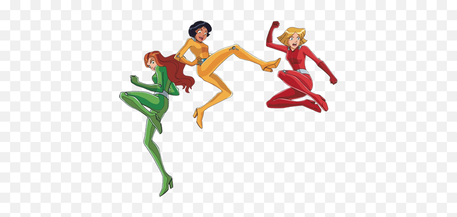 Totally Spies 6 - Totally Spies En Action Emoji,Things Like The Auvio Sonic Emotion