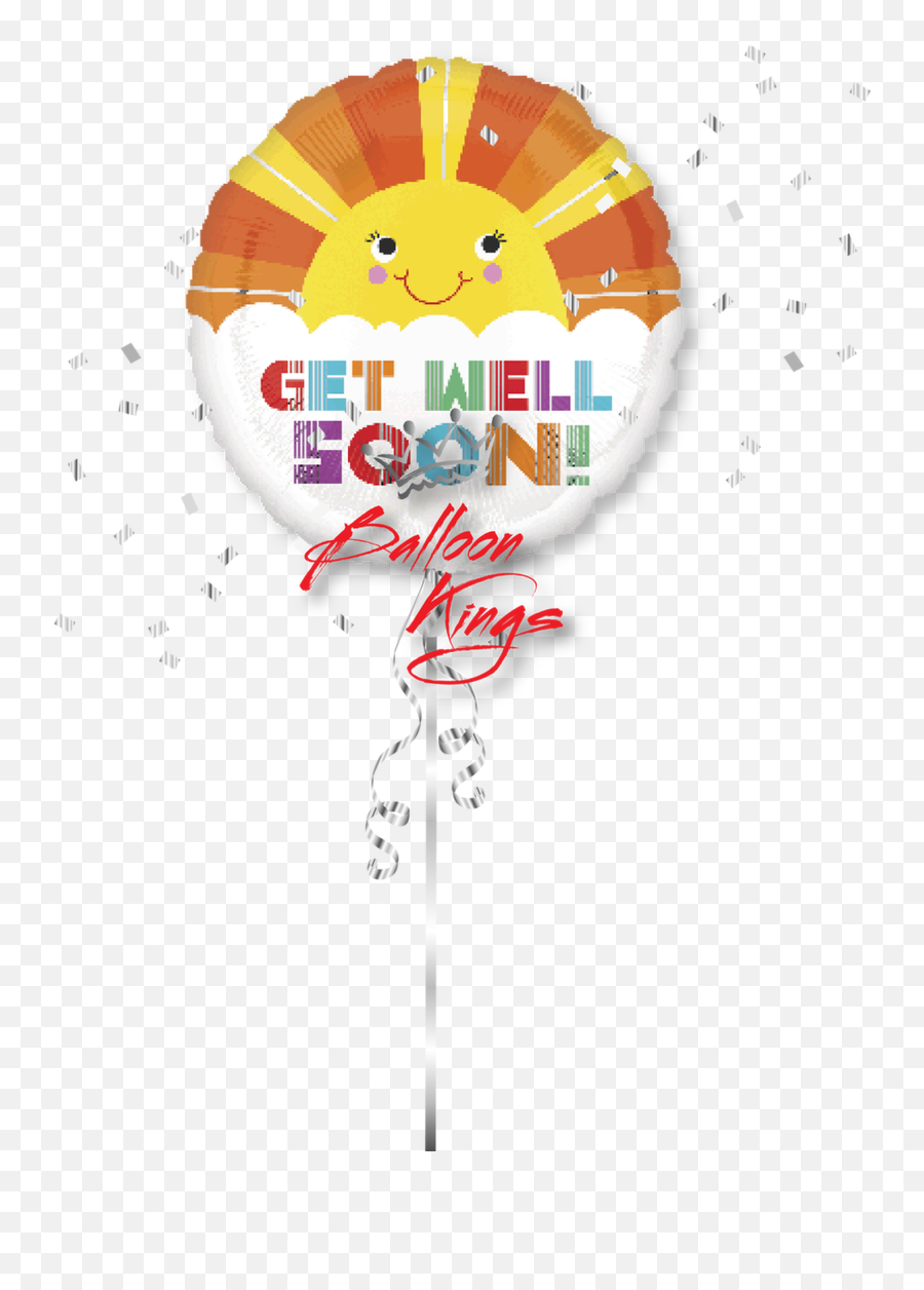 Get Well Soon Sun - Get Well Soon Balloons Elsa Emoji,Emoji Symbols For Sunshine