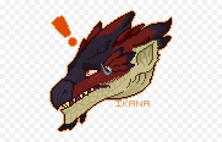 Download Rathalos Pixel - Dish Emoji,Download Emojis Monsterh Unter