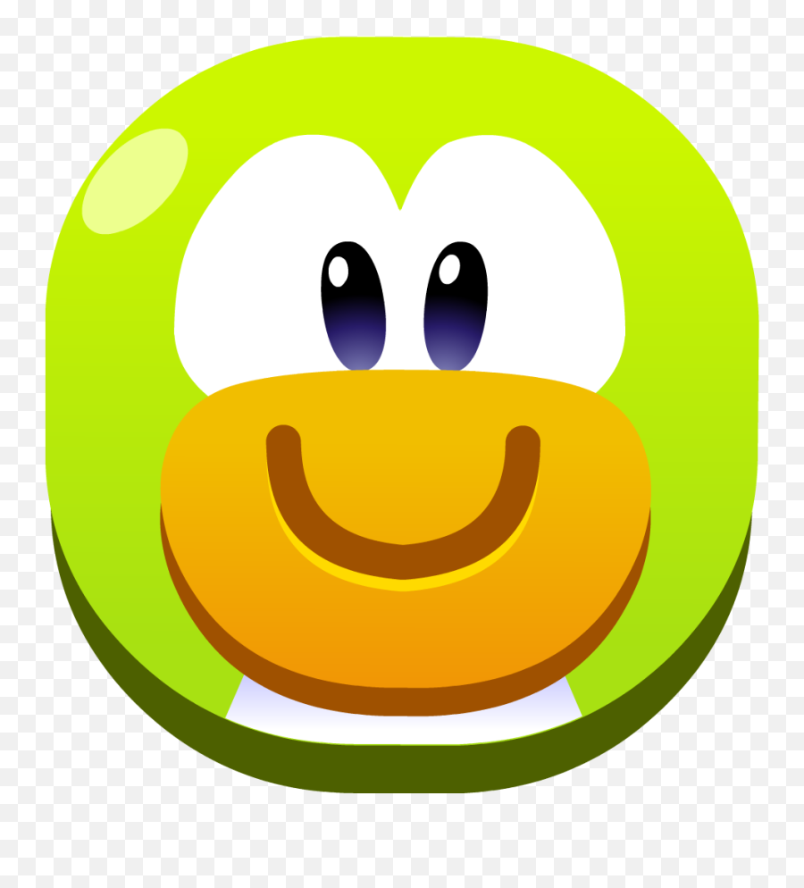 Emojis De Club Penguin Transparent Png - Club Penguin Island Emoji,Green Emojis