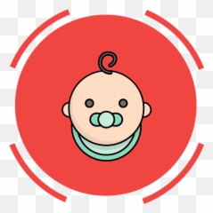 Family Icon Baby Pacifier Graphic By Abstractspacestudio - Family Icon Emoji,Emoticon File Format