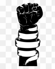 The Most Edited Fist Picsart - Black Lives Matter Fist Silhouette Emoji,Black Fist Bump Emoji