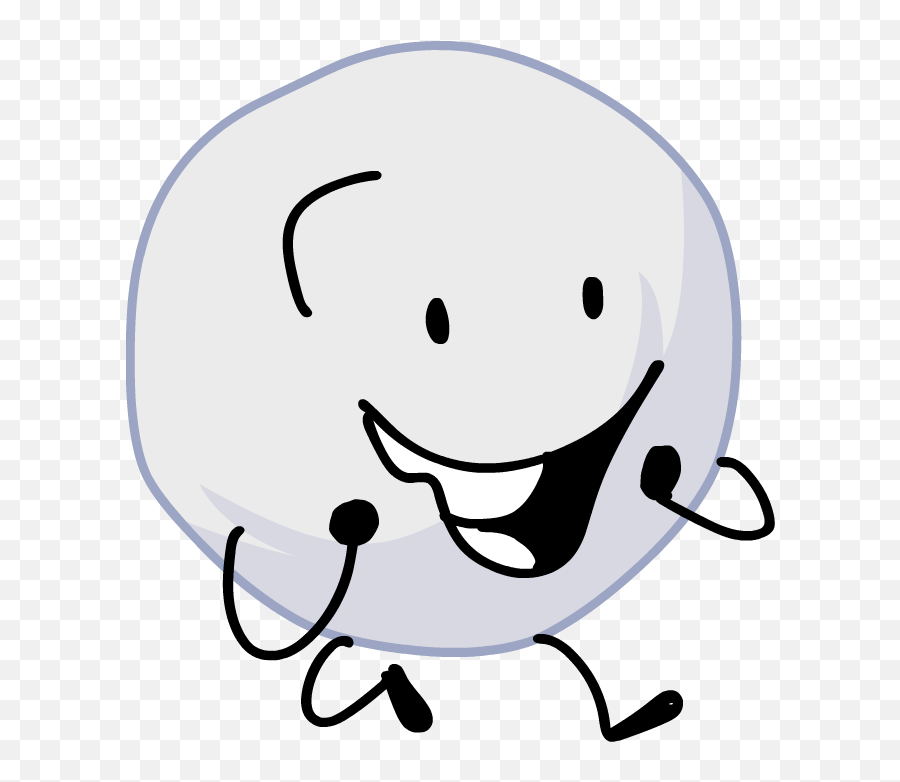 Asteroid Clipart Snowball - Snowball Bfb Intro Pose Png Emoji,Snowball Fight Emoticon