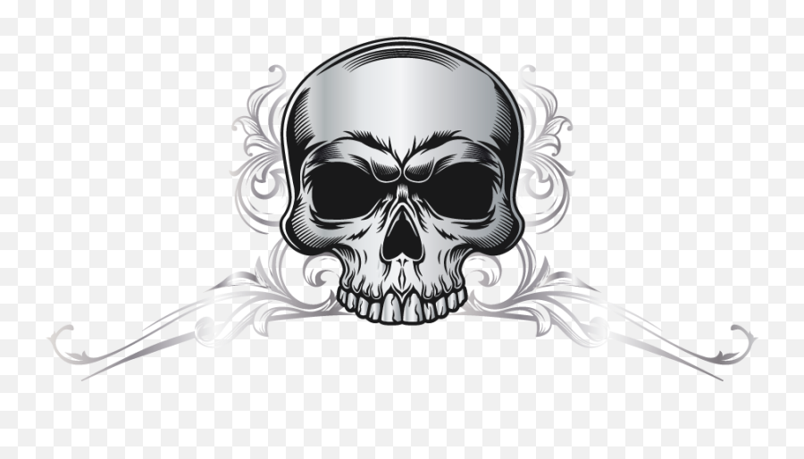 Create A Cool Branding Online With The Vintage Skull Logo Maker Emoji,Skull Emoticon Fb
