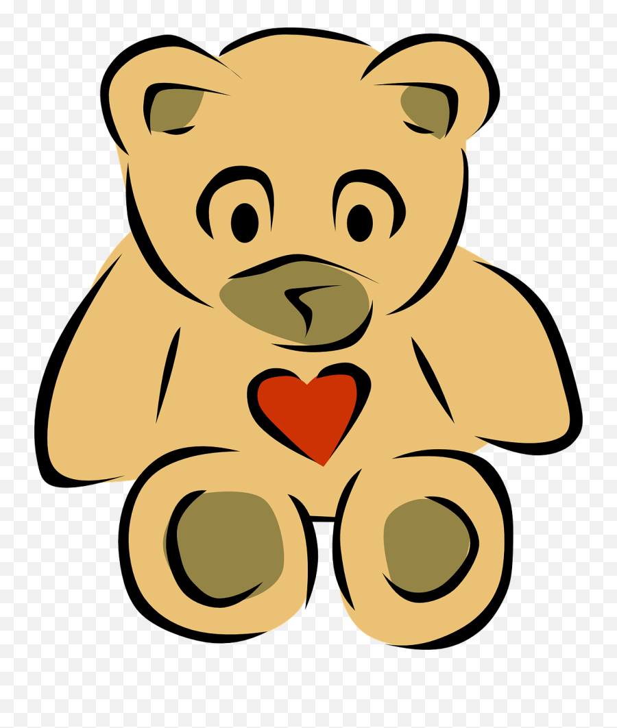 Heart Attack Clipart - Clipartsco Teddy Bear Clip Art Emoji,Kik Avocado Emoji