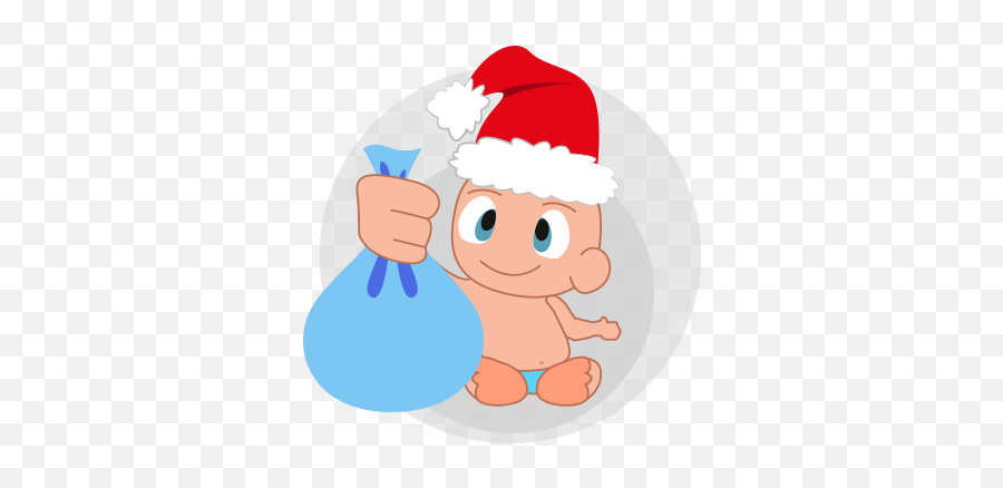 Baby Emoji Mery Christmas By Kien Bui Van - Santa Claus,Baby Emoji Png