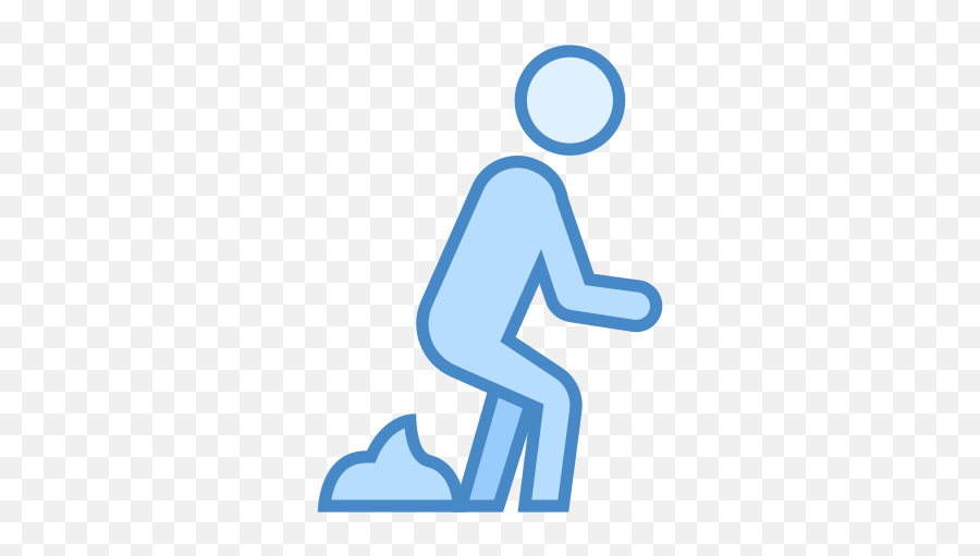 Poop Icon In Blue Ui Style Emoji,Emoji Background Dirty