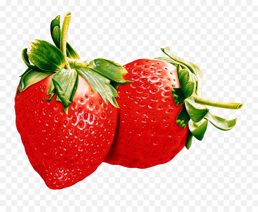 Two Strawberry Png Images For Free - High Quality Image For Emoji,Strawberry Emoji