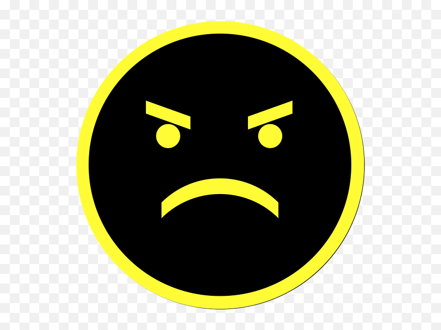 Free Photo Emoticon Emotion Face Emoji Anger Angry - Max Pixel,Angry Smiling Emoji