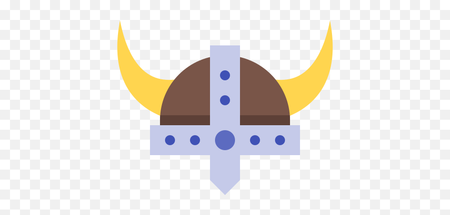 Viking Helmet Icon In Color Style Emoji,Vikings Emoji