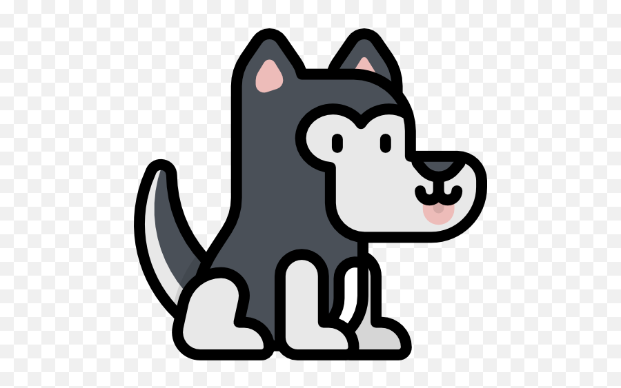 Siberian Husky - Free Animals Icons Emoji,:husk: Emoji