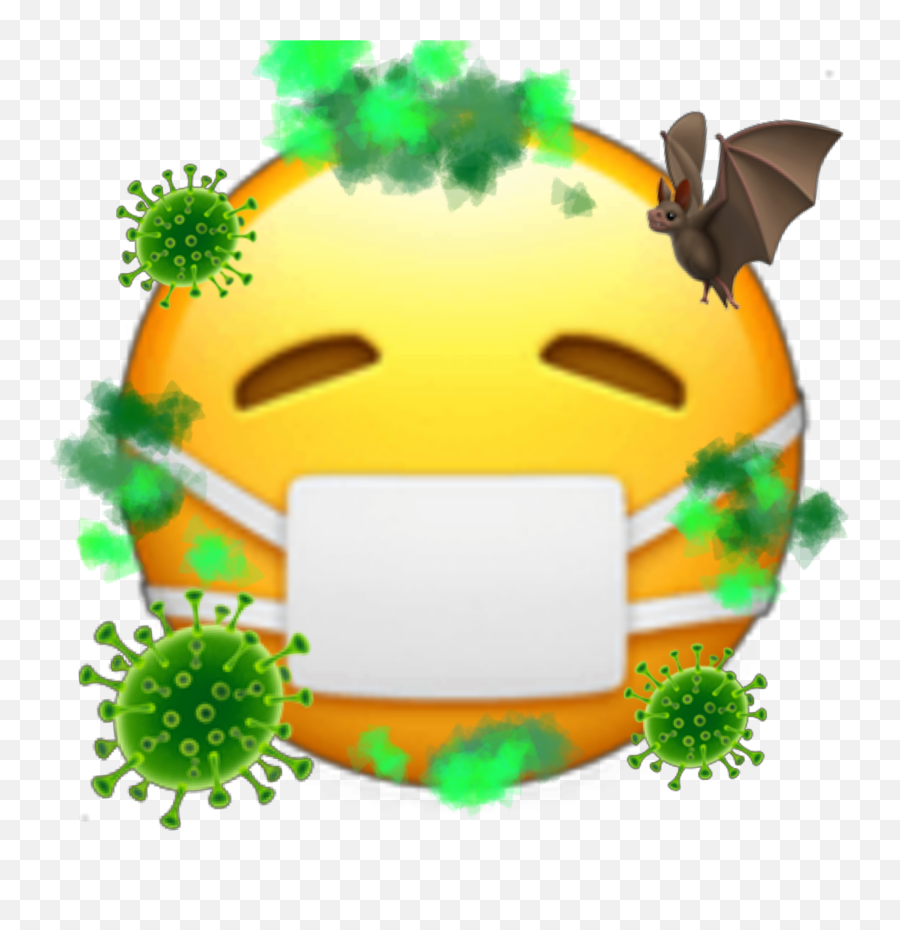 Coronavirus Sick Sticker By Tiktok Wwwscooterrat - Happy Emoji,Coughing Emoticon