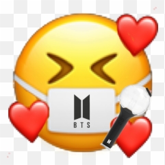Sticker - Face In Love Emoji,Us Army Emoji