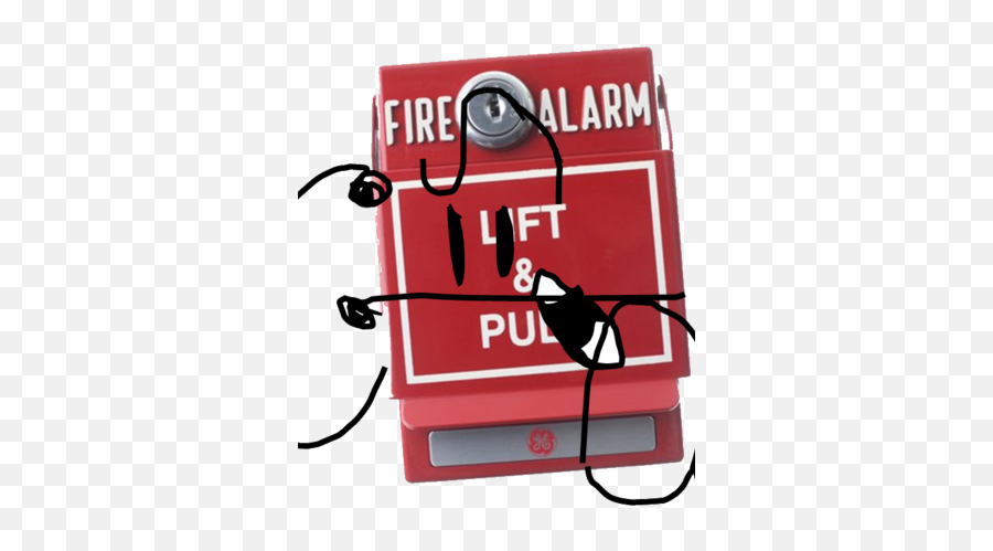 Fire Alarm Pull - Illustration Emoji,Fire Alarm Emoji