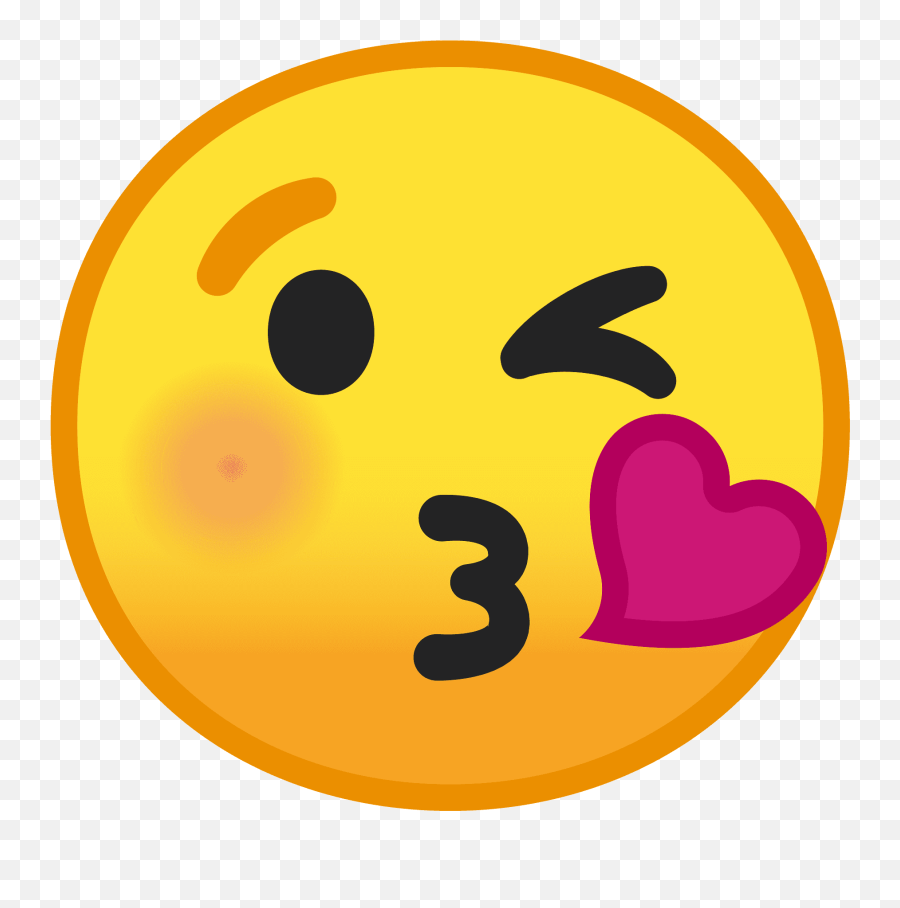 Download Svg Download Png - Face Blowing A Kiss Emoji,Wallpaper Emojis