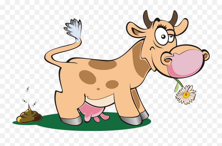 Cow Pooping Clipart - Cow Pooping Png Emoji,Turd Emoji Hat