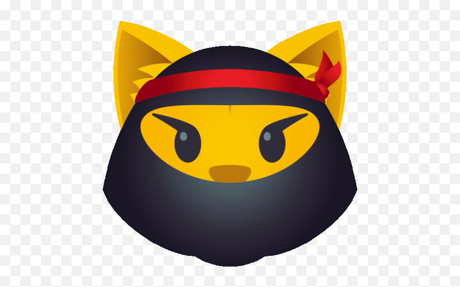 Ninja Cat Joypixels Gif - Ninjacat Cat Joypixels Discover U0026 Share Gifs Fictional Character Emoji,Ninja Emoji