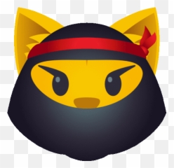 Ninja Cat Joypixels Gif - Ninjacat Cat Joypixels Discover U0026 Share Gifs Fictional Character Emoji,Ninja Emoji