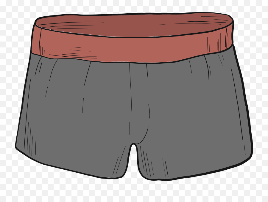 Boxer Briefs Clipart - Solid Emoji,Underwear Emoji