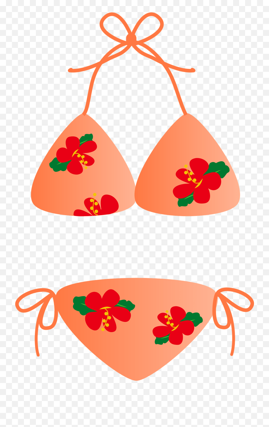 Bikini Swimwear Clipart Emoji,Girl Monkey Bikini Emoji