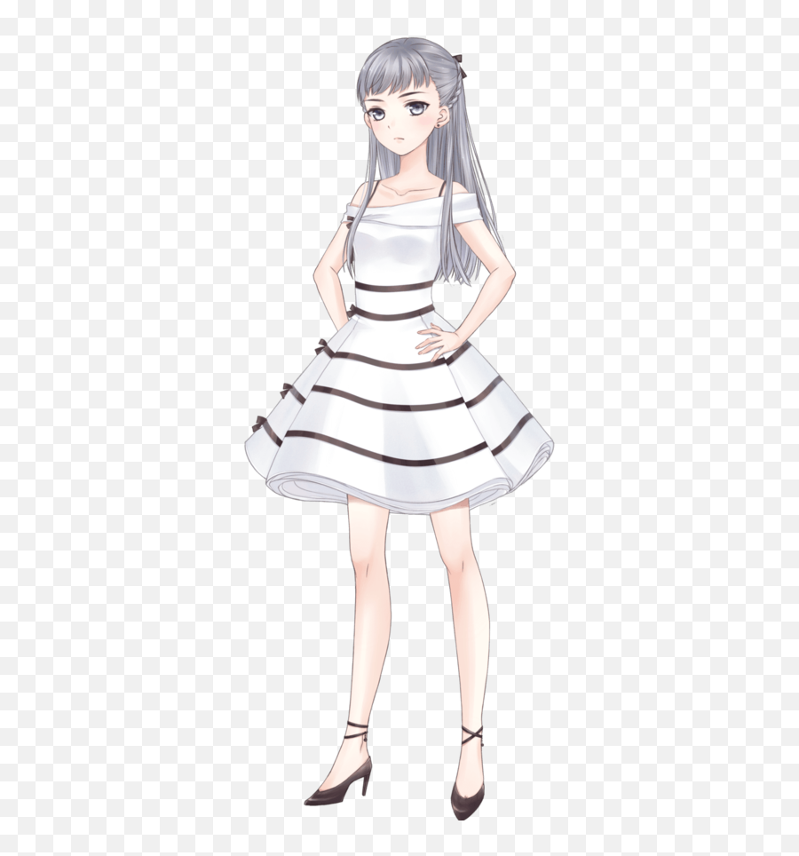Love Nikki - Anime Girl Dress Drawing Emoji,Long Love The Queen Outfits And Emotions