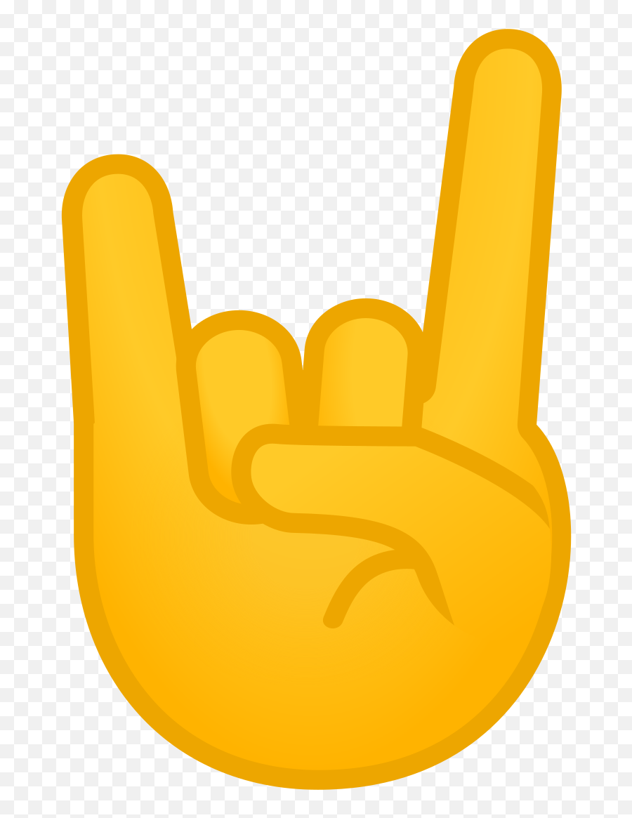 Rock Emoji Meaning With Pictures - Index Pointing Up Png,Peace Sign Emoji